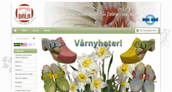 Desktop Screenshot of dalaclogs.se